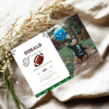 Football de première année 1er anniversaire