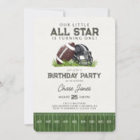 Football Little All Star Baller Anniversaire