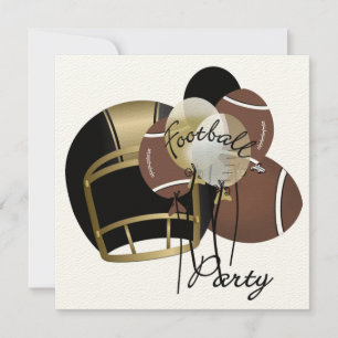 Invitation Football Party