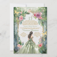 Forest Sage Green Princess Espagnol 15 Mis Provinc