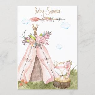 Invitation *~* Forêt de la forêt bohème de Boho Fox