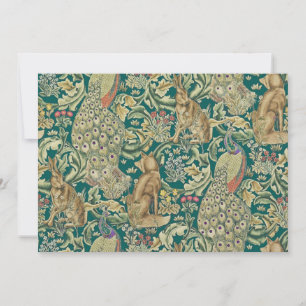 Invitation "Forêt" de William Morris