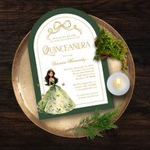 Forêt enchantée verte 15e anniversaire de Quincean