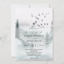 Forêt naturelle et Mariage d'oiseaux