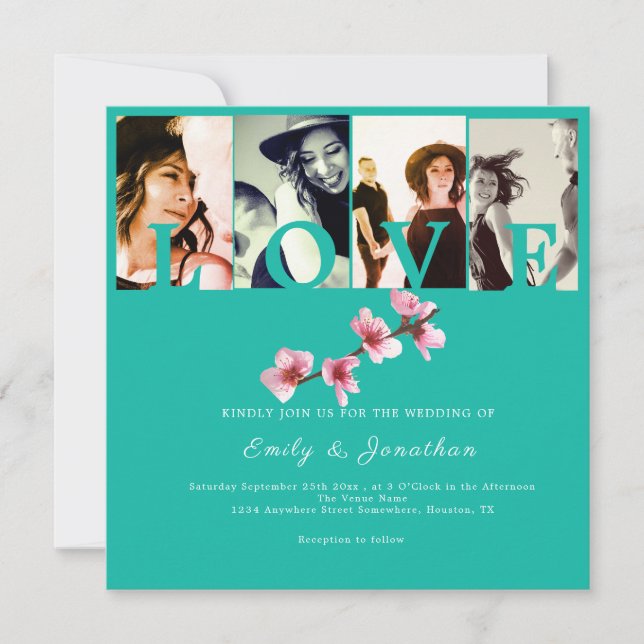 Invitation Forever in Love (Devant)