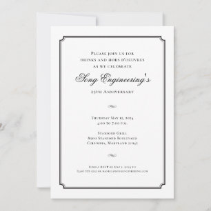 Invitation formelle ou invitation traditionnelle