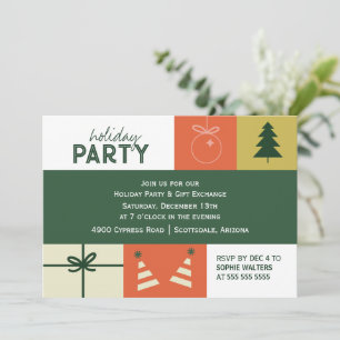 Invitation Formes de fête