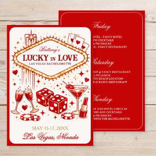 Invitation Forte en Amour Enterrement de Vie de Jeune Fille L