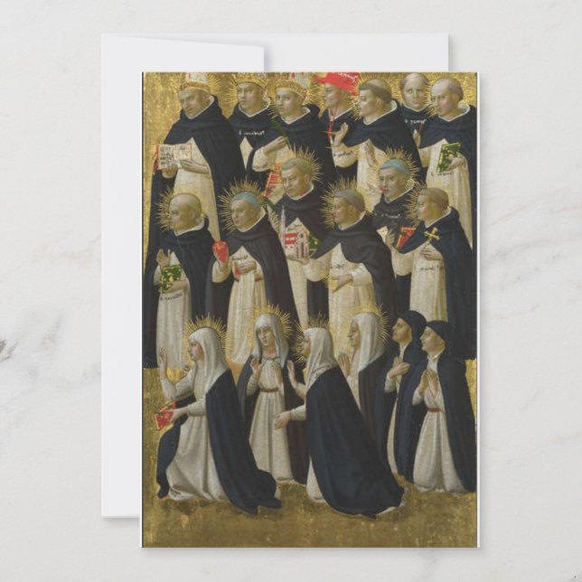 Invitation Fra Angelico - La Bienheureuse Dominicaine (Devant)