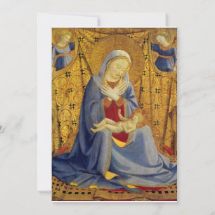 Invitation Fra Angelico - La Vierge de l'Humilité
