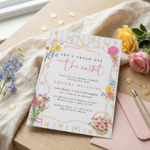 Fraîchement du Marché Floral Bridal Shower