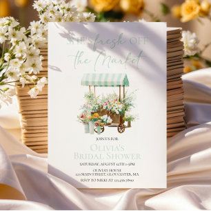 Invitation Frais sortie du Marché Enterrement de vie de jeune