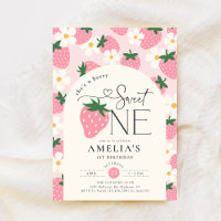 Fraise 1er anniversaire Berry Sweet One Rose
