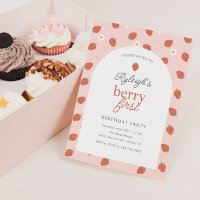 Fraise Berry Première fête d'anniversaire | Filles