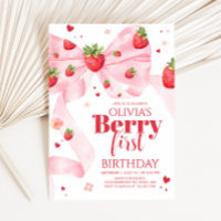 Fraise Coquette fête d'anniversaire