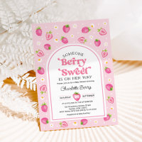 Fraise rose Retro Berry Sweet Baby Girl Douche