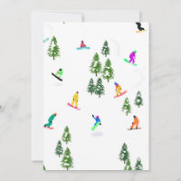 Freeride Snowboardeurs Snowboarding Xmas
