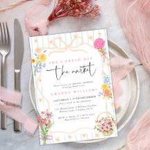 Fresh off the Market Floral Bridal Shower 