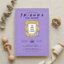 FRIENDS™ | Celui avec l'invitation à la baby showe
