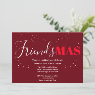 Invitation Friendsmas Noël Bourgogne