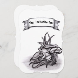 Invitation Froggy, Ajouter Votre Texte