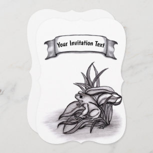 Invitation Froggy, Ajouter Votre Texte