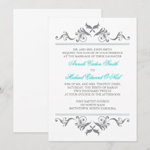 Invitation Frontière Vintage
