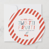 Fruit de 2e anniversaire rouge été enfant fête de 