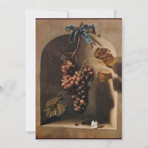 Invitation FRUITS DE SAISON - PROSPÉRITÉ, jaune vert marron