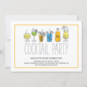 Invitation Fun Cocktail Fun Party