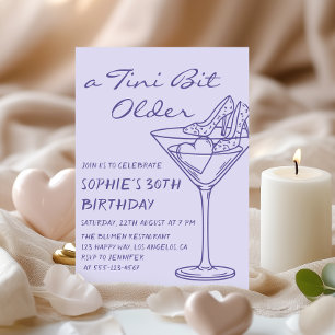 Invitation Fun Cocktail Un Peu Plus Âgée 30 Ans