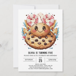 Invitation Fun Custom Sweets Cookies Anniversaire