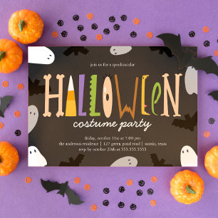 Invitation Fun Halloween Costume Party