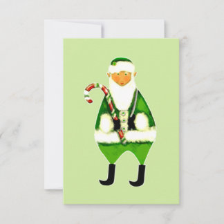 Invitation Funny Irish Secret Père Noël Christmas Card