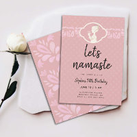Funny Lets Namaste Women 50e anniversaire