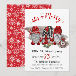 Invitation Funny Père Noël Joyeux Noël Petite fête