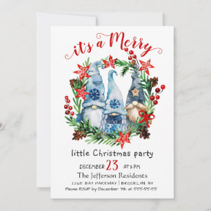Invitation Funny Père Noël Joyeux Noël Petite fête