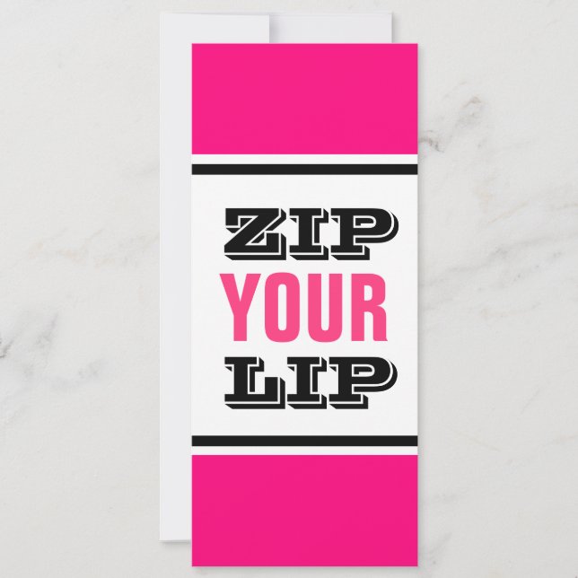 Invitation Funny SURPRISE Fête d'anniversaire Toute année Mod (Devant)