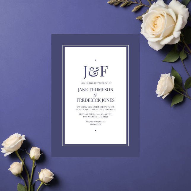 Invitation Future Mariage Dusk (Future Dusk Wedding Invitation)