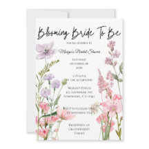 Future mariée en fleurs