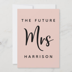 Invitation future Mme Blush Pink Bridal Shower