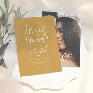 Invitation Future Mrs   Bohème Moutarde Mariage & Brunch Bull