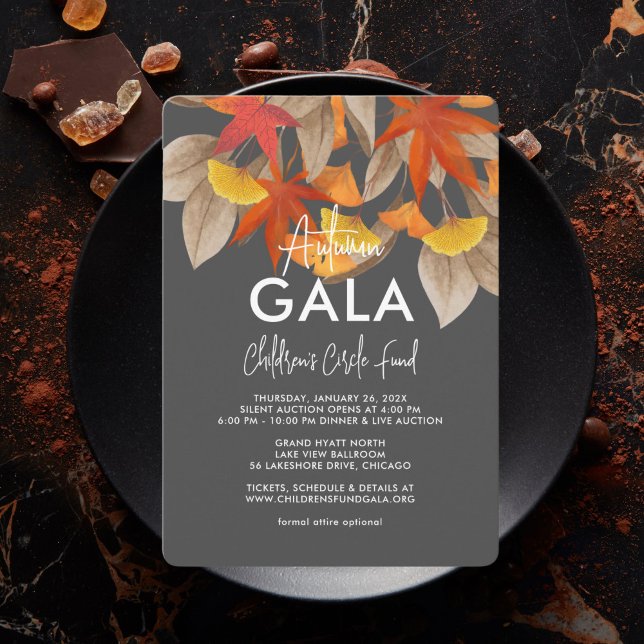 Invitation Gala d'automne (Créateur téléchargé)