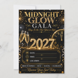 Invitation Galas de la Lumière de Minuit