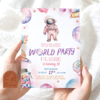 Galaxie douce moderne sortie de ce monde anniversa