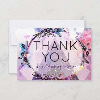 Invitation Galaxy Moderne Espace Hip Mariage Merci