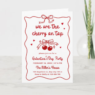 Invitation Galentines Day, Fête de la Saint-Valentin Fête des