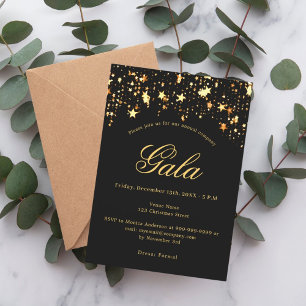 Invitation galerie annuelle de la société des étoiles d'or no