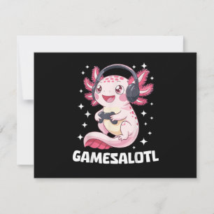 Invitation Gamesalotl Axolotl Gaming