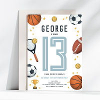 Garçons Cool Moderne Sports Étoile Anniversaire